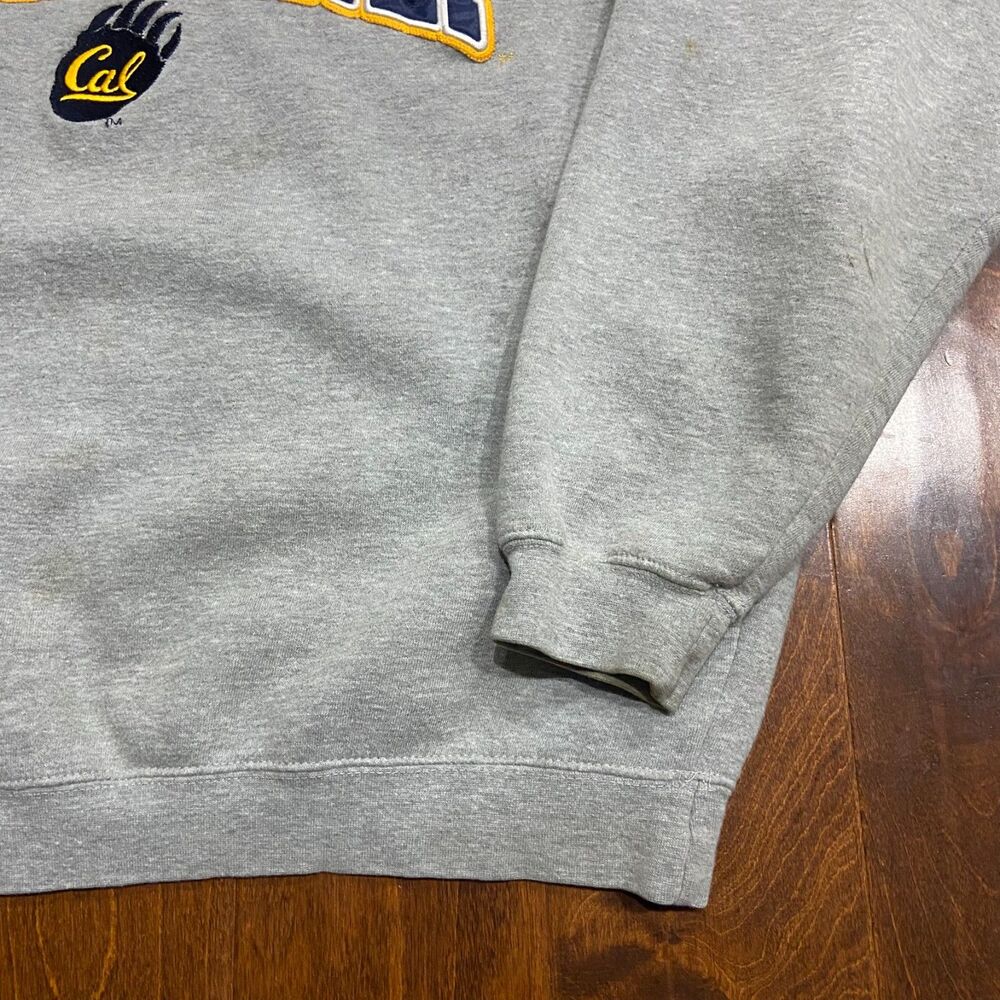J. America Vintage University Of California CAL Grey Crewneck Sweatshirt XL - Picture 3 of 8